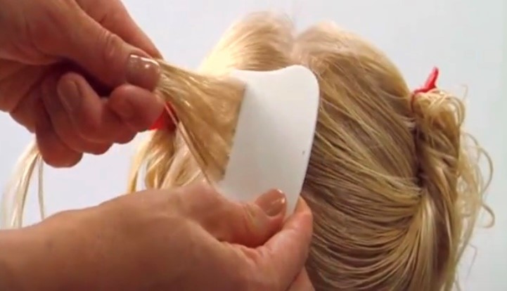 Head Lice combing with PDC Head Lice Combing, for dead lice and living lice and Nits
